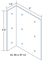 Common Clip Angle - L1.5x4x5.5