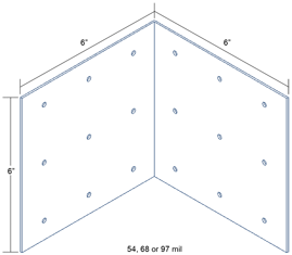 Common Clip Angle - L6x6x6