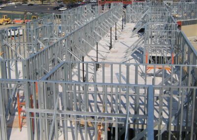 Light Steel Framing on Old Dominion Dormitories