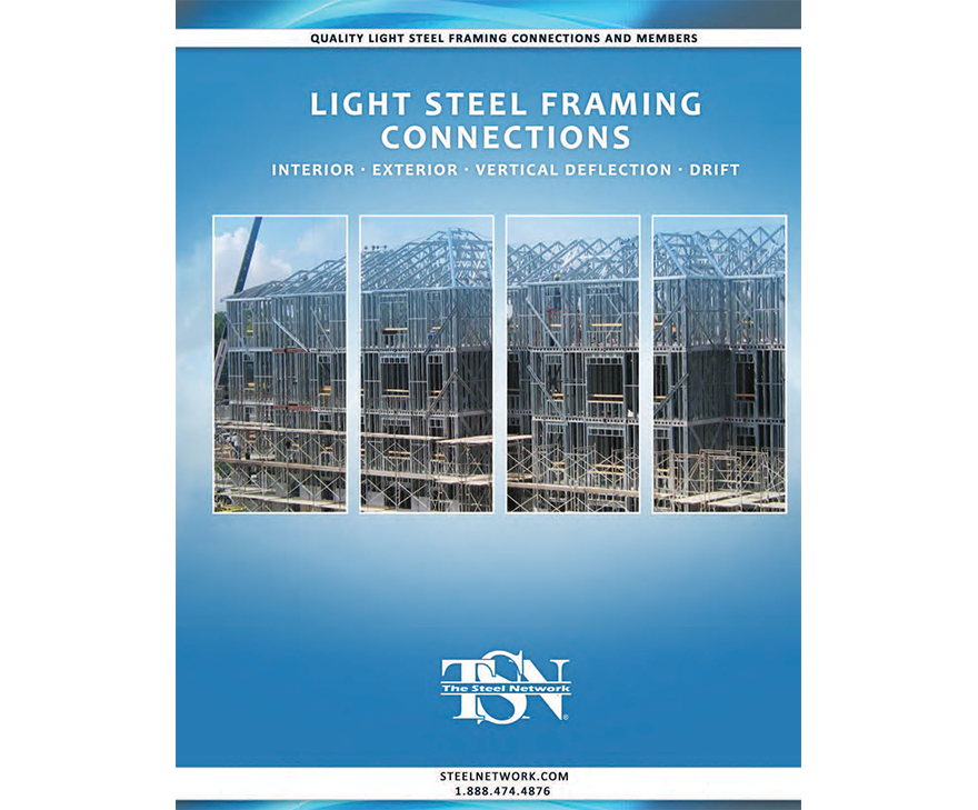 TSN Cold-Formed Steel Framing Connections Technical Catalog