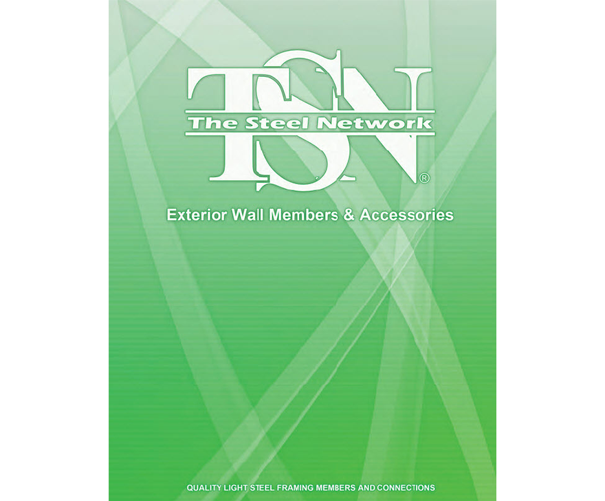 TSN Cold-Formed Steel Curtain Wall Order Catalog