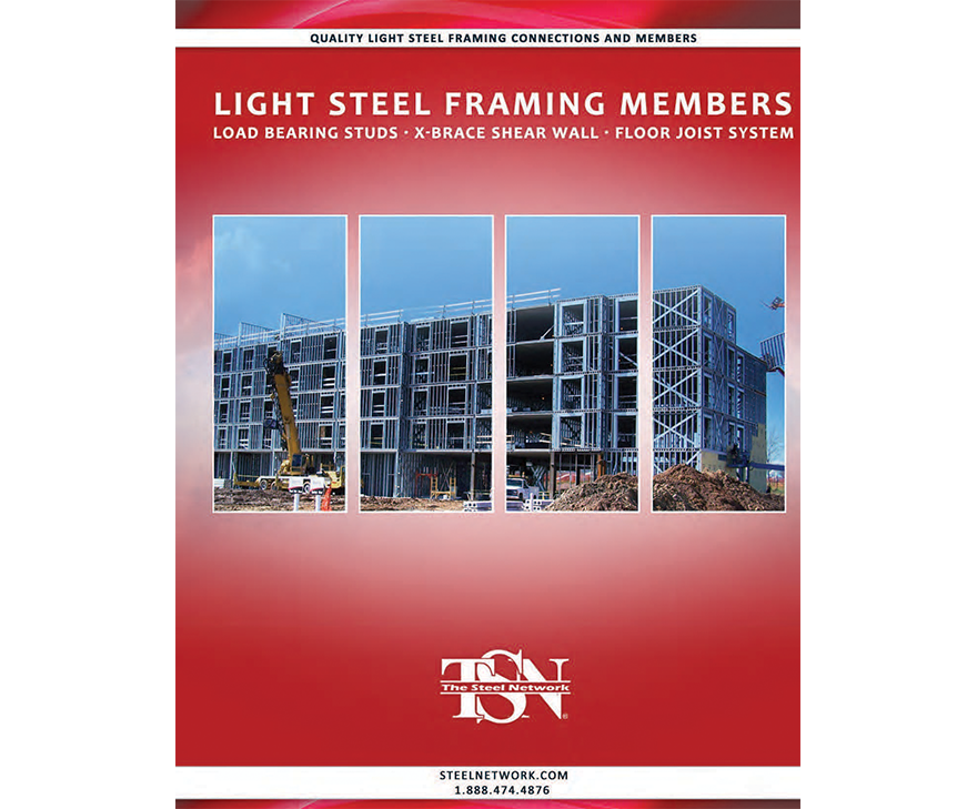 TSN Cold-Formed Steel Framing Loadbearing Order Catalog