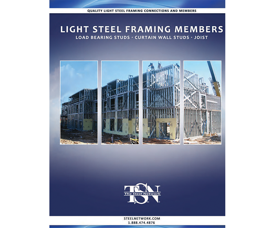 TSN Cold-Formed Steel Framing Technical Catalog