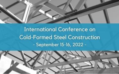 International Conference on Cold-Formed Steel Construction (September 15-16)