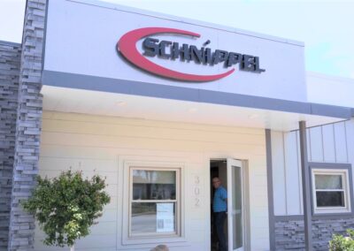 Keith Schnippel at Schnippel Construction HQ in Ohio welcomes TSN